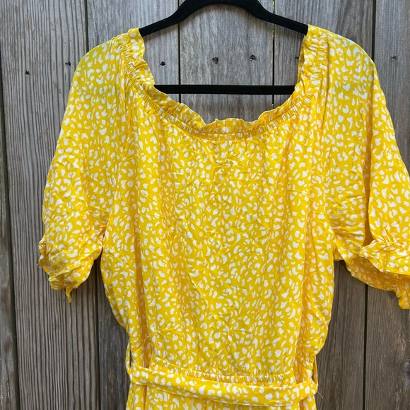 CITY CHIC plus size 14 Emily Sunshine Spray Maxi Dress Women’s 14 NWT NEW - Picture 14 of 15